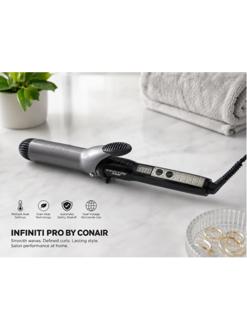 Conair Infiniti Pro 2-Inch Ceramic Curling Iron – New Without Tags